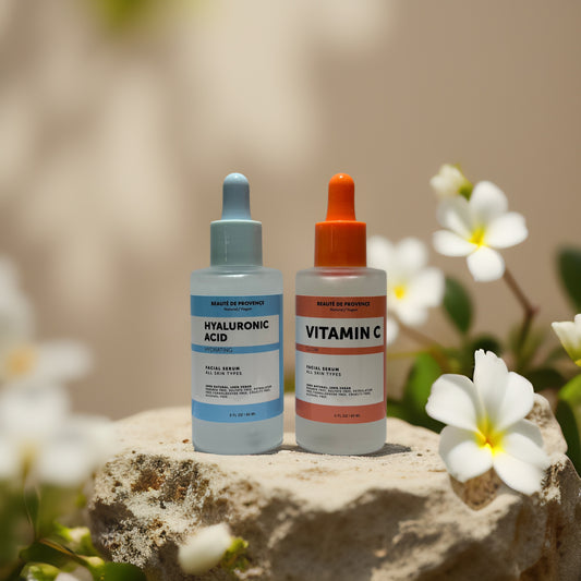 Hydration + Glow Duo | Dewy Serum Set by Provence Beauty – 2 x 1.0 fl oz