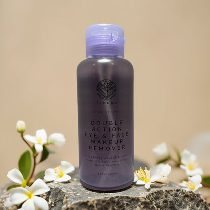 Gentle Makeup Removal | Double Action Eye & Face Remover by Lacuna – 6.8 fl oz
