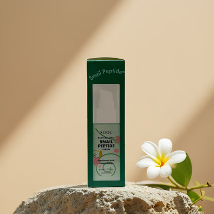 Hydration + Barrier Repair | Snail Peptide Facial Serum by Soqu – 1.7 fl oz