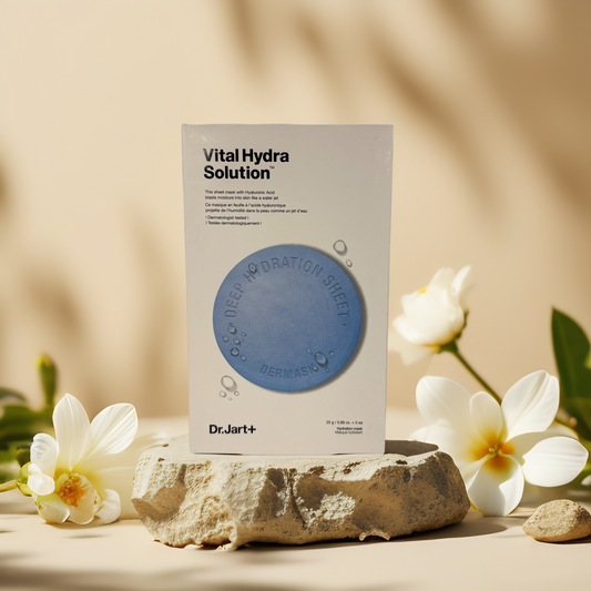 Deep Hydration | Vital Hydra Solution Facial Sheet Masks from Dr. Jart+ – 5 Pack