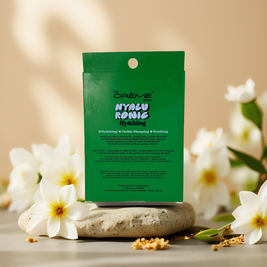 Deep Hydration | Hyaluronic Facial Sheet Masks from The Crème Shop – 5 Pack