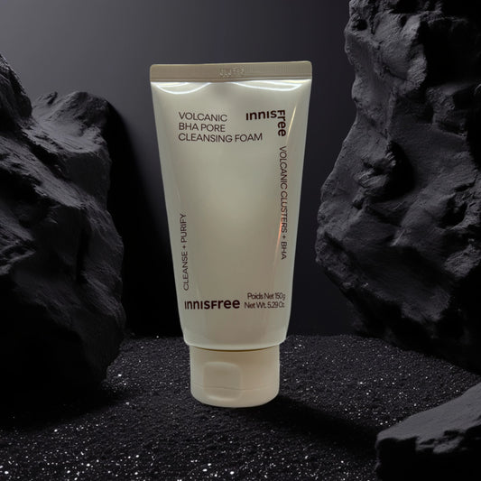 Innisfree Volcanic BHA Pore Cleansing Foam Deep Clean K - Beauty - Queen City Skincare