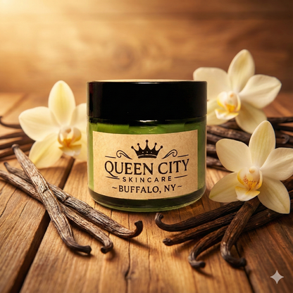 Warm Vanilla Body Butter from Queen City Skincare - 2 fl oz