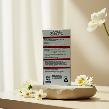 Brighten & Depuff | Dark Circle Eye Serum, by Advanced Clinicals - 1.8 fl oz