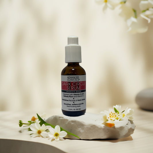 Brighten & Depuff | Dark Circle Eye Serum, by Advanced Clinicals - 1.8 fl oz