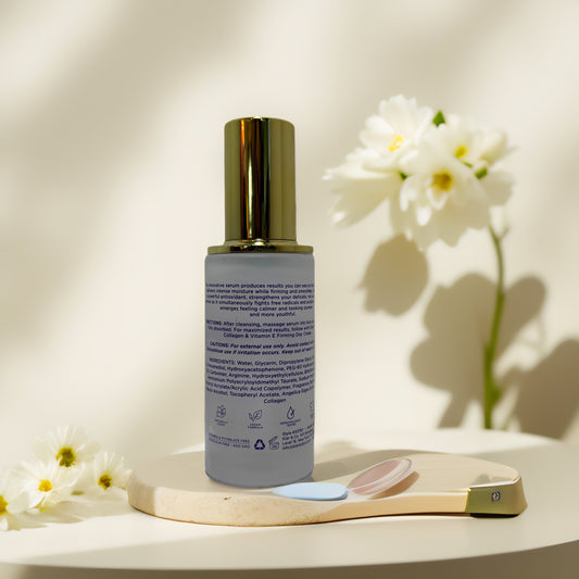 Anti-Aging & Firm | Collagen & Vit E Facial Serum, by Clear Vissage- 1.7 fl oz