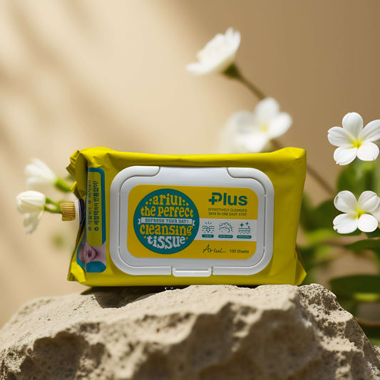 One-Step Facial Refresh | Perfect Cleansing Tissue Plus by Ariul – 100 Sheets