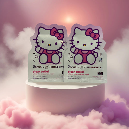 Cup - o’ - Skincare: Purr - fect Kitty – Red Hello Kitty Mug, Patches, Mask & More - Queen City Skincare