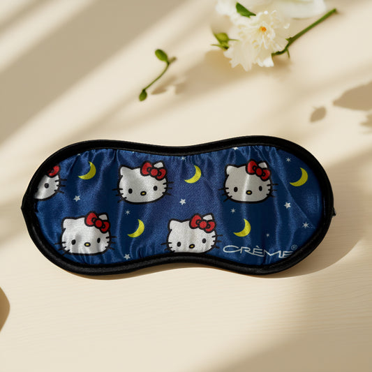 Block & Snooze | Plushie Sleep Mask by The Crème Shop x Hello Kitty – Limited Edition
