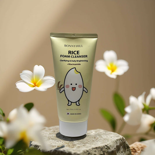 Clarifying & Brightening Cleanse | Rice Foam Cleanser by Bonnyhill – 5.7 fl oz