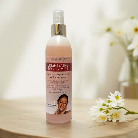 Brightening & Hydrating | Facial Toner Mist by Precision Beauty - 8.0 fl oz