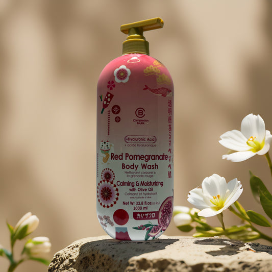 Calming Hydration | Red Pomegranate Body Wash by Complexion Boutik – 33.8 fl oz
