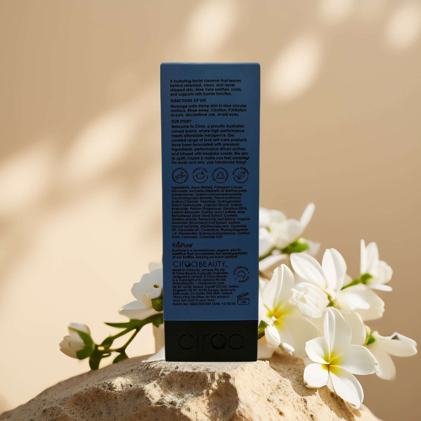 Soothing Gel Cleanse | Refreshing Facial Cleanser by Ciroa – 5.7 fl oz