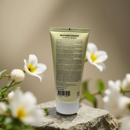 Clarifying & Brightening Cleanse | Rice Foam Cleanser by Bonnyhill – 5.7 fl oz