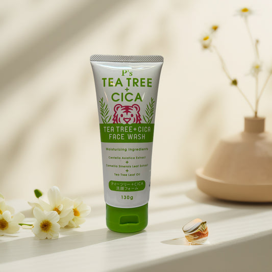 Clear & Calm | Tea Tree & Cica Face Wash from P's - 4.6 fl oz