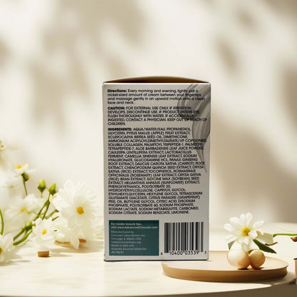 Back of Advanced Clinicals Collagen Multi-Lift Moisturizer box