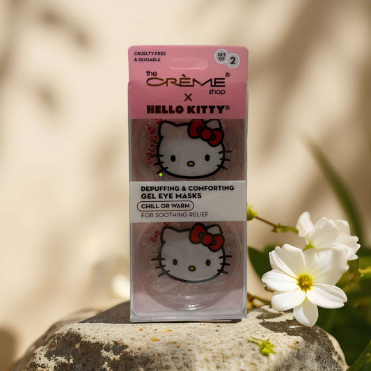 Cool & Cute | Depuffing Gel Eye Masks by The Crème Shop x Hello Kitty – 2 Masks