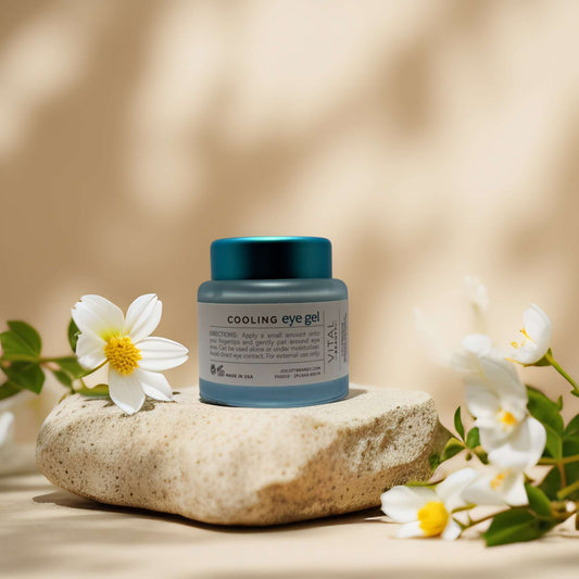 De-Puff & Hydrate | Cooling Eye Gel by Vital Beauty – 1.0 oz
