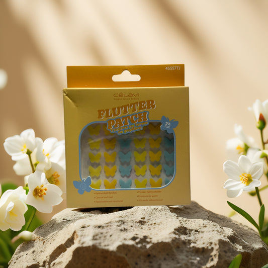 Cute & Healing Spot Treatment | Flutter Patch Hydrocolloid Set by Célavi – 72 ct