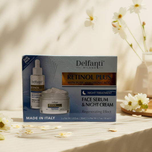 Age-Defy | Retinol Plus Serum & Night Cream Duo, by Delfanti Milano -  2.7 fl oz