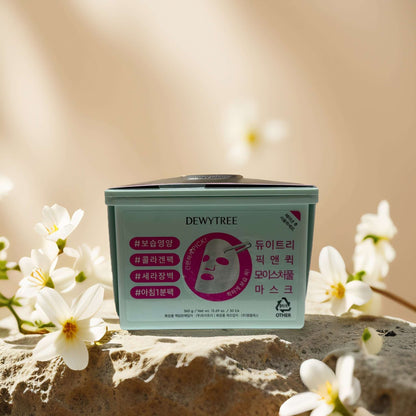 Daily Moisture Boost | Pick and Quick Sheet Mask by Dewytree – 30ct