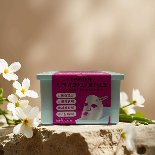Daily Moisture Boost | Pick and Quick Sheet Mask by Dewytree – 30ct