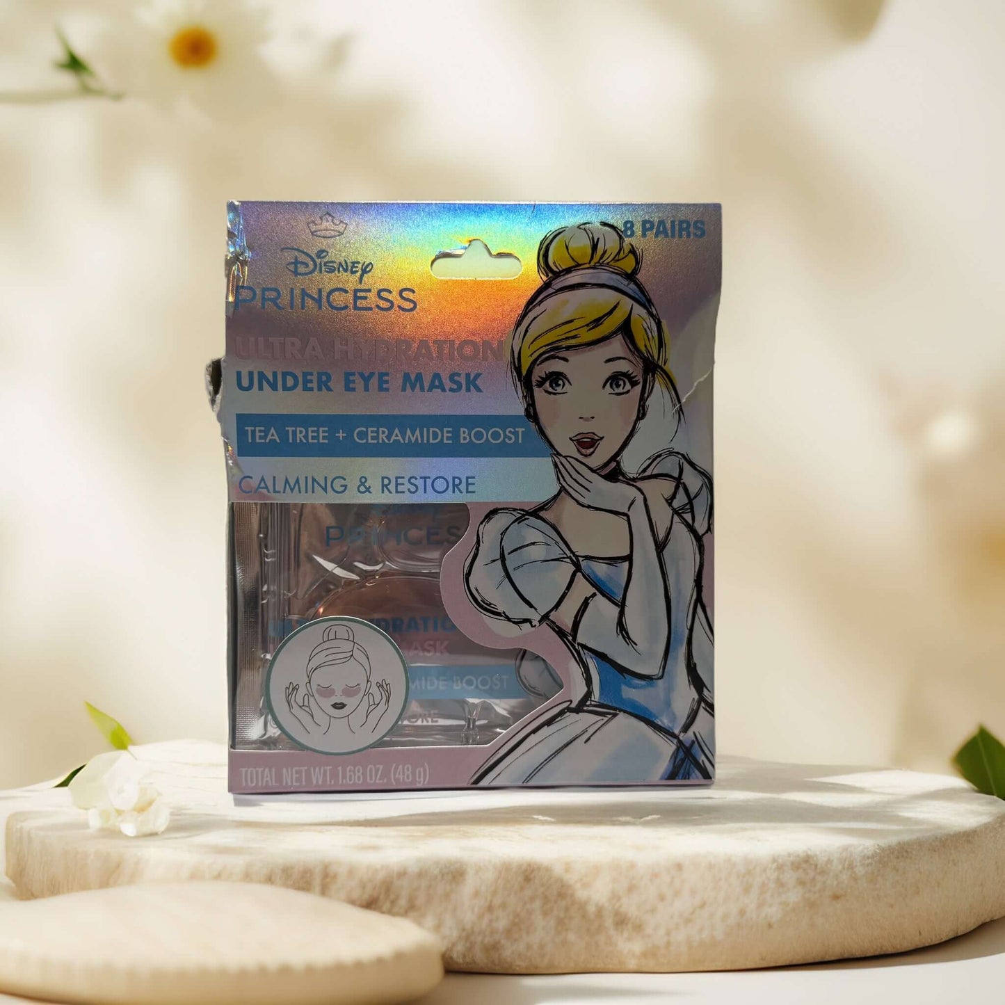 Soothing & Smoothing | Disney Princess Ultra Hydration Under Eye Mask - 8 Pairs