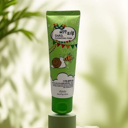 Snail Cleansing Foam by Esfolio - Hydrate and Refresh Skin