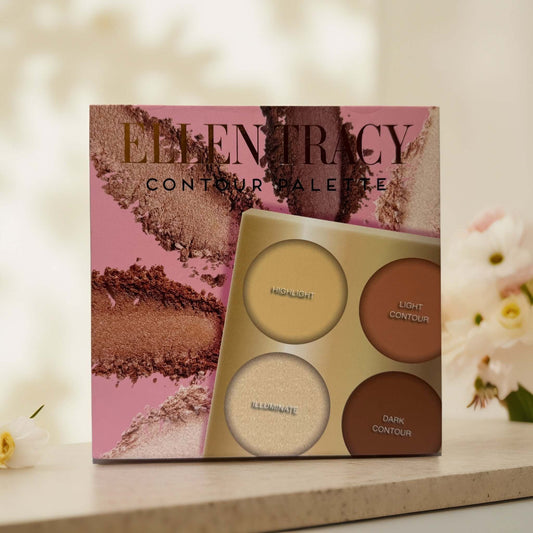Define & Glow | Ellen Tracy Contour Palette 4-Pan Compact
