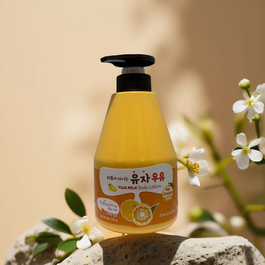 Energizing Citrus Hydration | Yuja Milk Body Lotion by Kwailnara – 13.5 fl oz