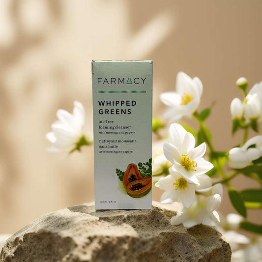 Purifying & Balancing | Whipped Greens Foaming Facial Cleanser by Farmacy – 5.0 fl oz