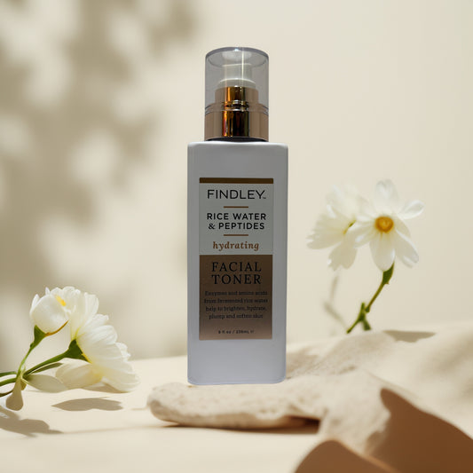Hydrate & Brighten | Rice Water & Peptides Facial Toner by Findley – 8 fl oz