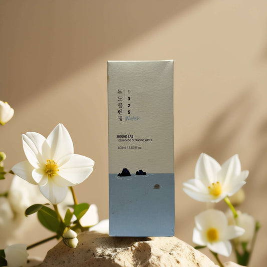 Gentle Makeup Removal | 1025 Dokdo Cleansing Water by Round Lab – 13.5 fl oz