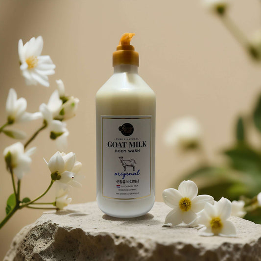 Gently Nourish | Original Goat Milk Body Wash by Shower Mate – 27.1 oz