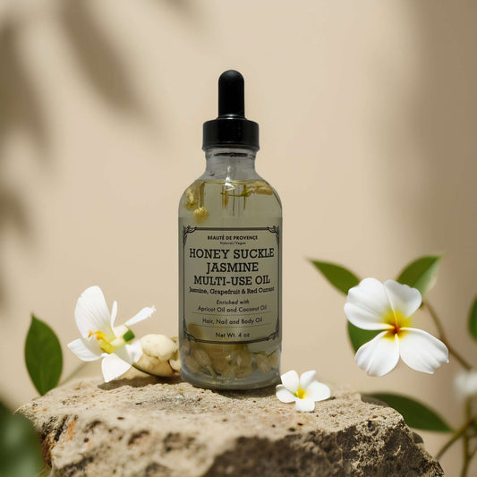 Glow & Nourish | Honeysuckle Jasmine Multi-Use Oil by Provence Beauty – 4.0 fl oz