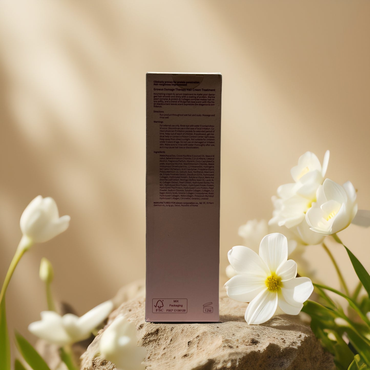 Damage Repair | Hair Cream Treatment by Growus – 7.4 fl oz