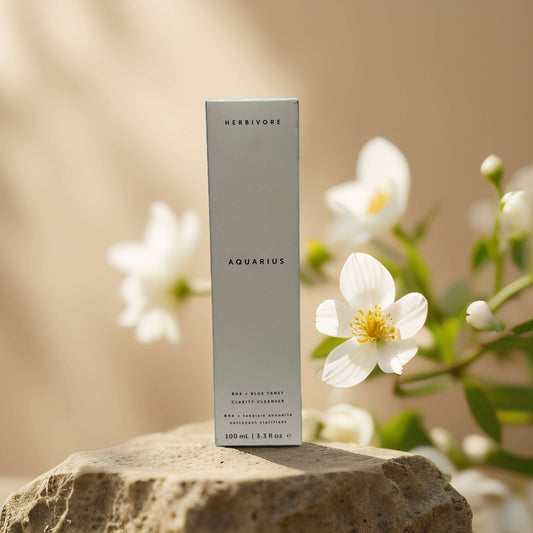 Pore-Refining Gel Cleanse | Aquarius Clarity Cleanser by Herbivore – 3.3 fl oz