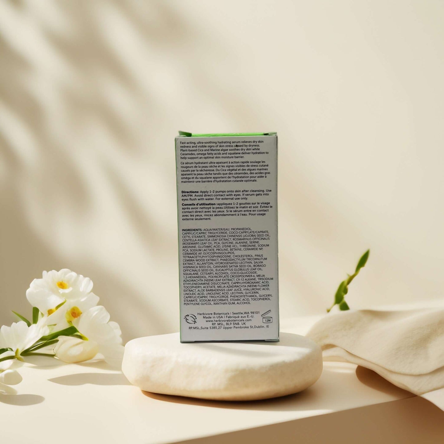 Soothe Redness Fast | Green Magic Redness Serum by Herbivore – 1 fl oz