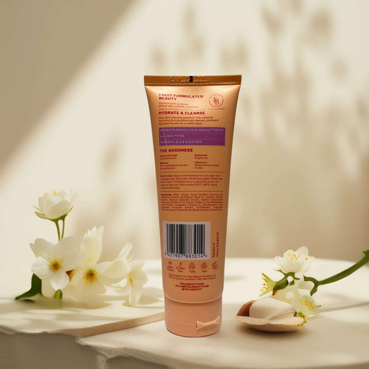 FRULASKIN Hydrate & Cleanse cream cleanser 3.38 fl oz tube