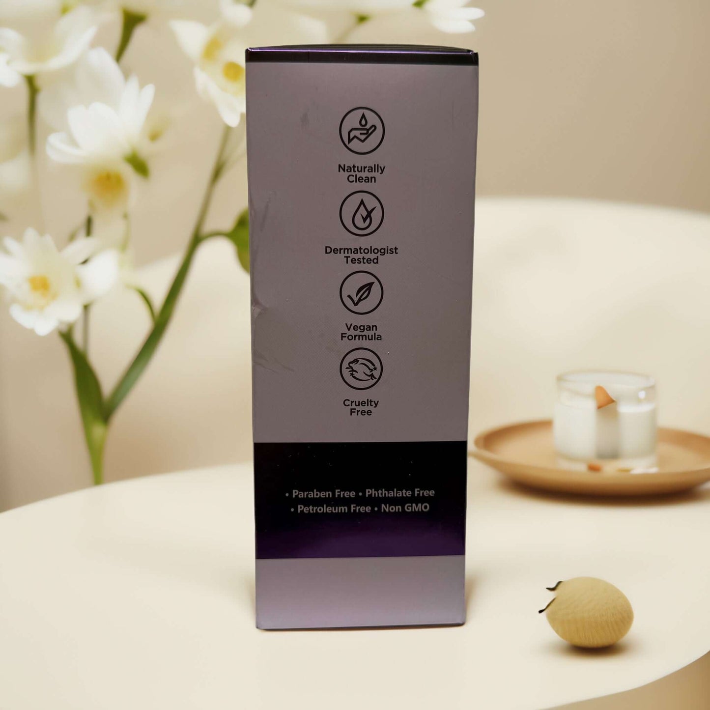Azure Collagen & Hyaluronic cream box highlighting clean ingredients.