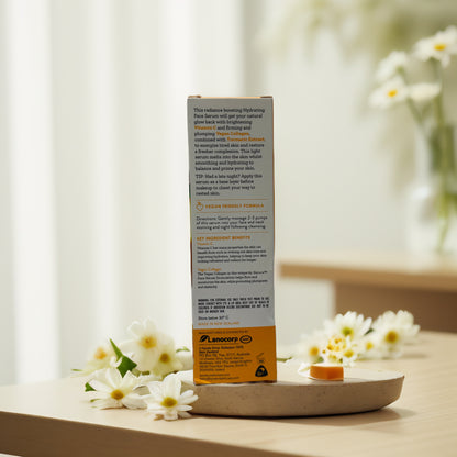 Brightening Face Primer & Serum | Vit C & Collagen Serum by Nature -  3.0 fl oz