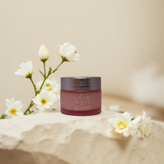 Hydrating Glow | Deep Hydration Rose Face Cream by La Cure Beauté -  1.7 fl oz