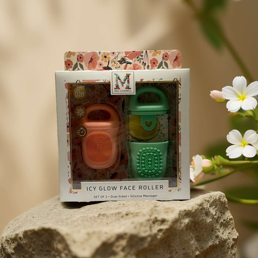 Depuff & Refresh | Icy Glow Face Roller Set by Mia Charro – 2-Piece Set