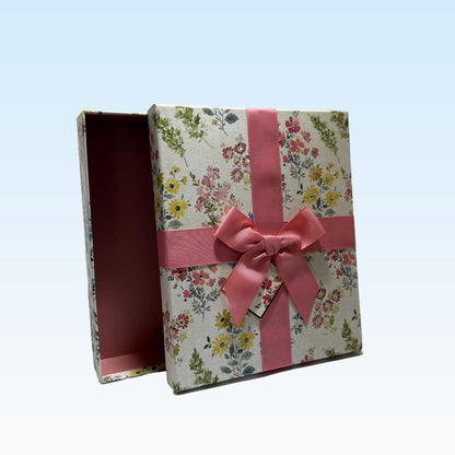 One of a Kind Curated Gift Box with a Handmade Skincare Product by Queen City Skincare elegantly presented.