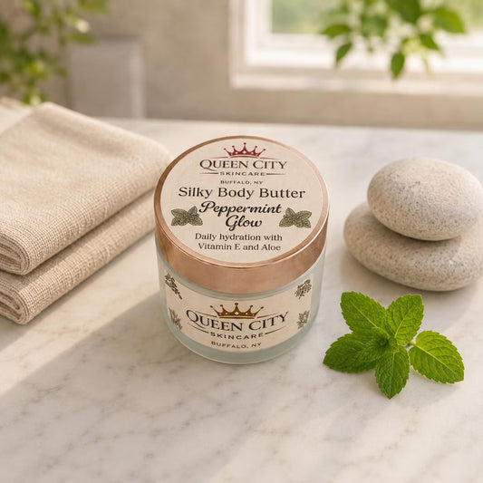 Peppermint Glow Body Butter from Queen City Skincare