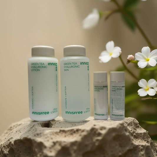 Hydration & Balance Duo | Green Tea Hyaluronic Set by Innisfree – 13.2 fl oz