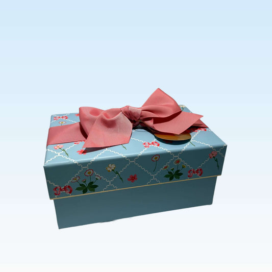 Keepsake Boxes with Bow for Gift Sets and Curated Skincare