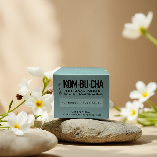 Balancing & Brightening | KOM-BU-CHA Sleep Mask by Avatara – 1.7 fl oz