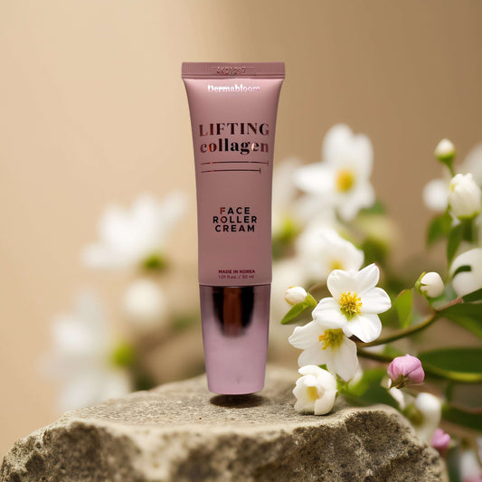 Lifting & Firming | Collagen Face Roller Cream by Dermabloom – 1.0 fl oz
