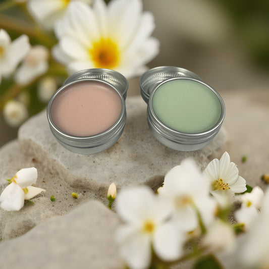 Hydrate & Heal | Manuka Mint and Cherry Lip Salve duo by Queen City Skincare